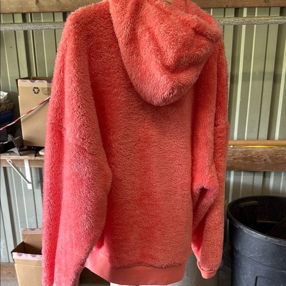 UGG Pink Fuzzy Hoodie - Picture 5 of 5